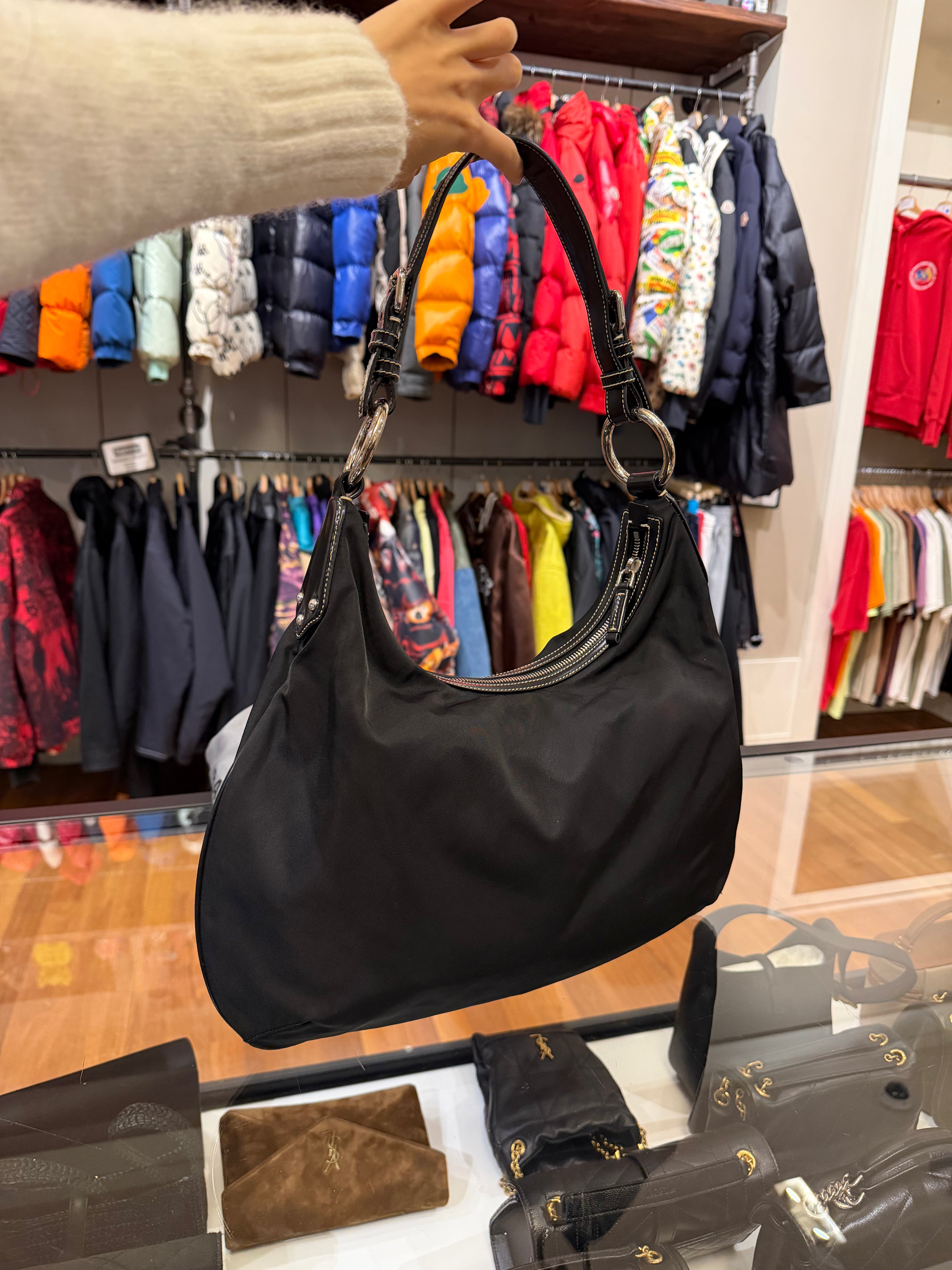 Prada Tessuto Nylon Shoulder Bag