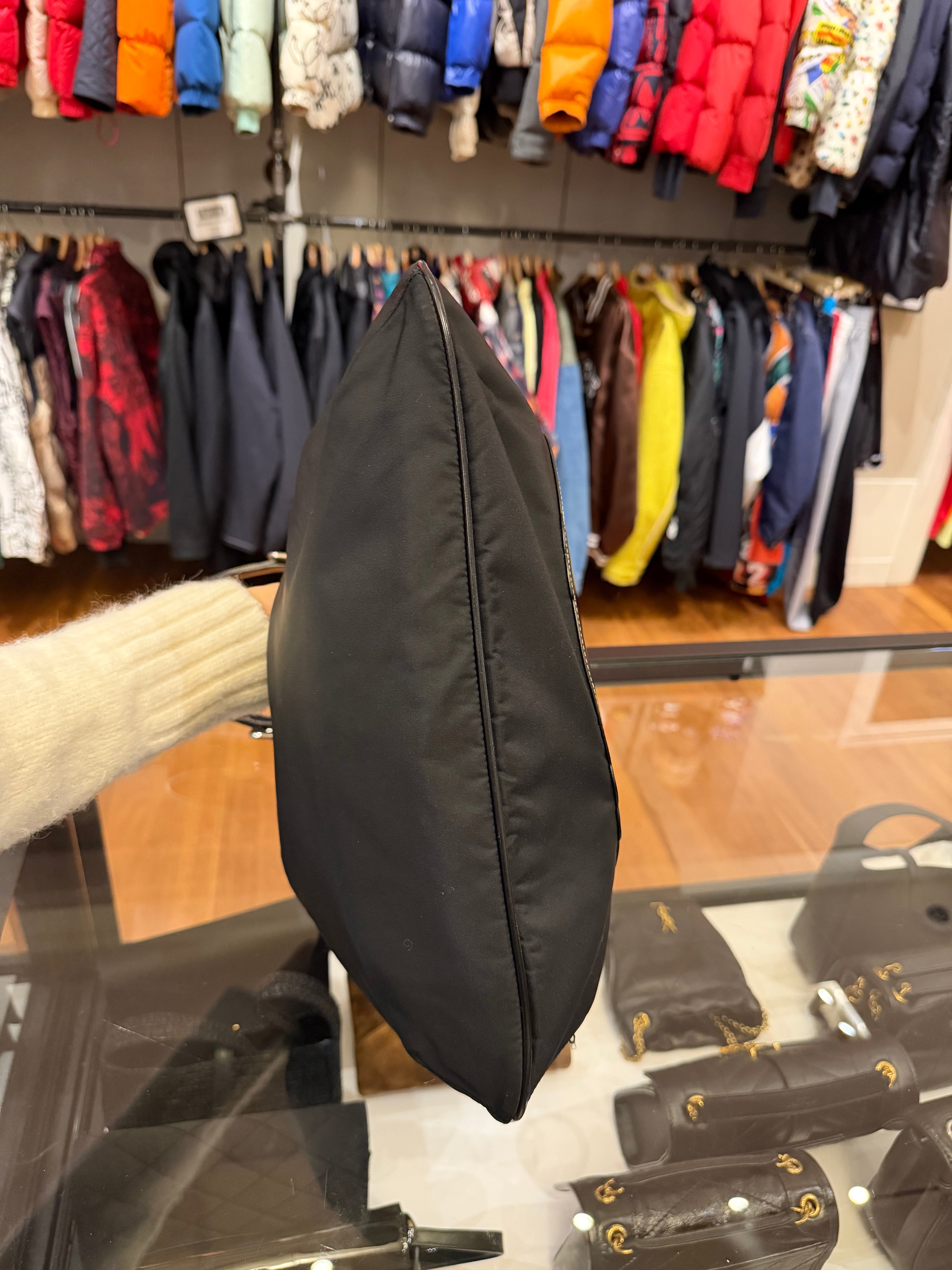 Prada Tessuto Nylon Shoulder Bag