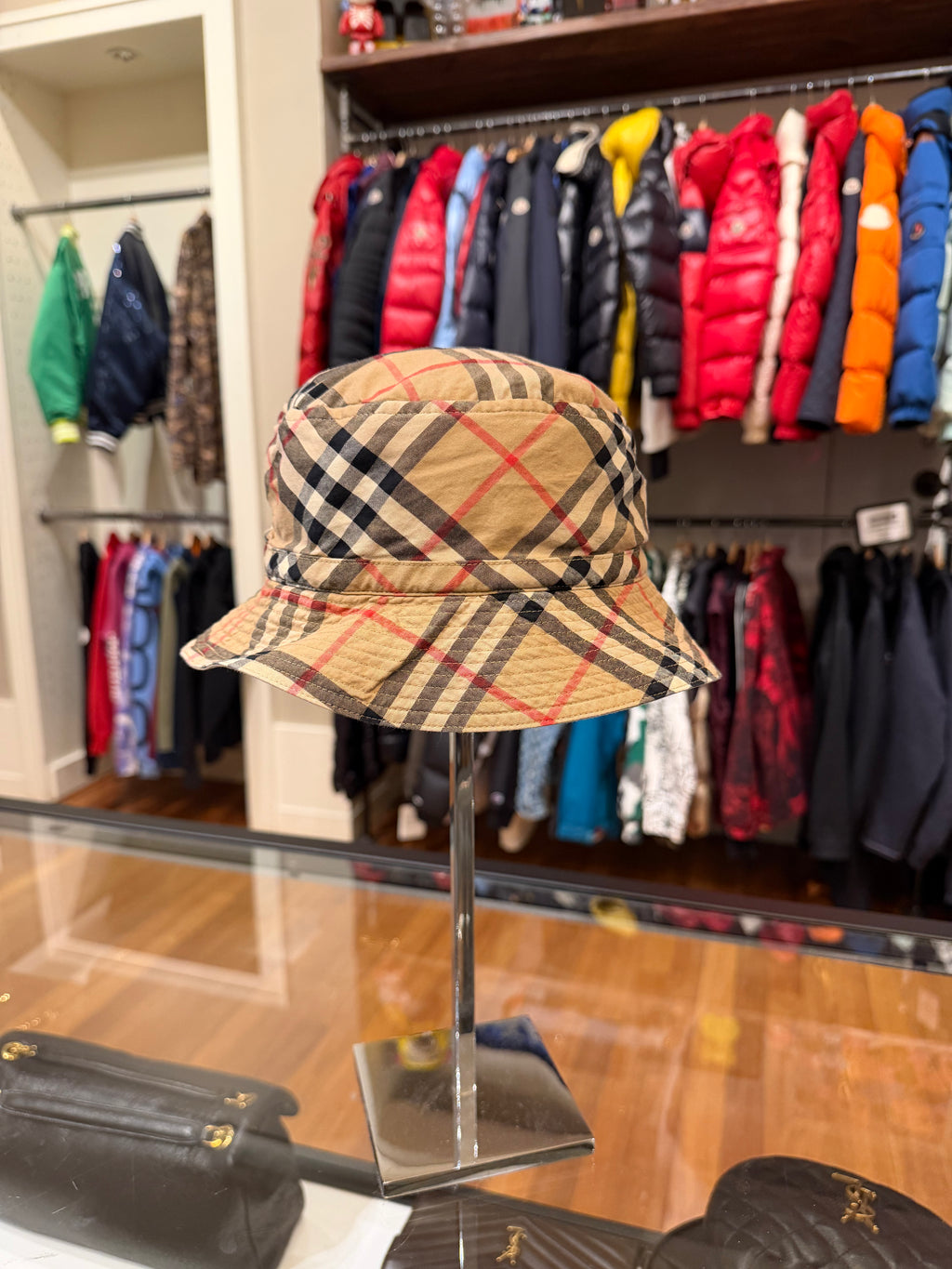 Burberry Check Bucket Hat (Kids)