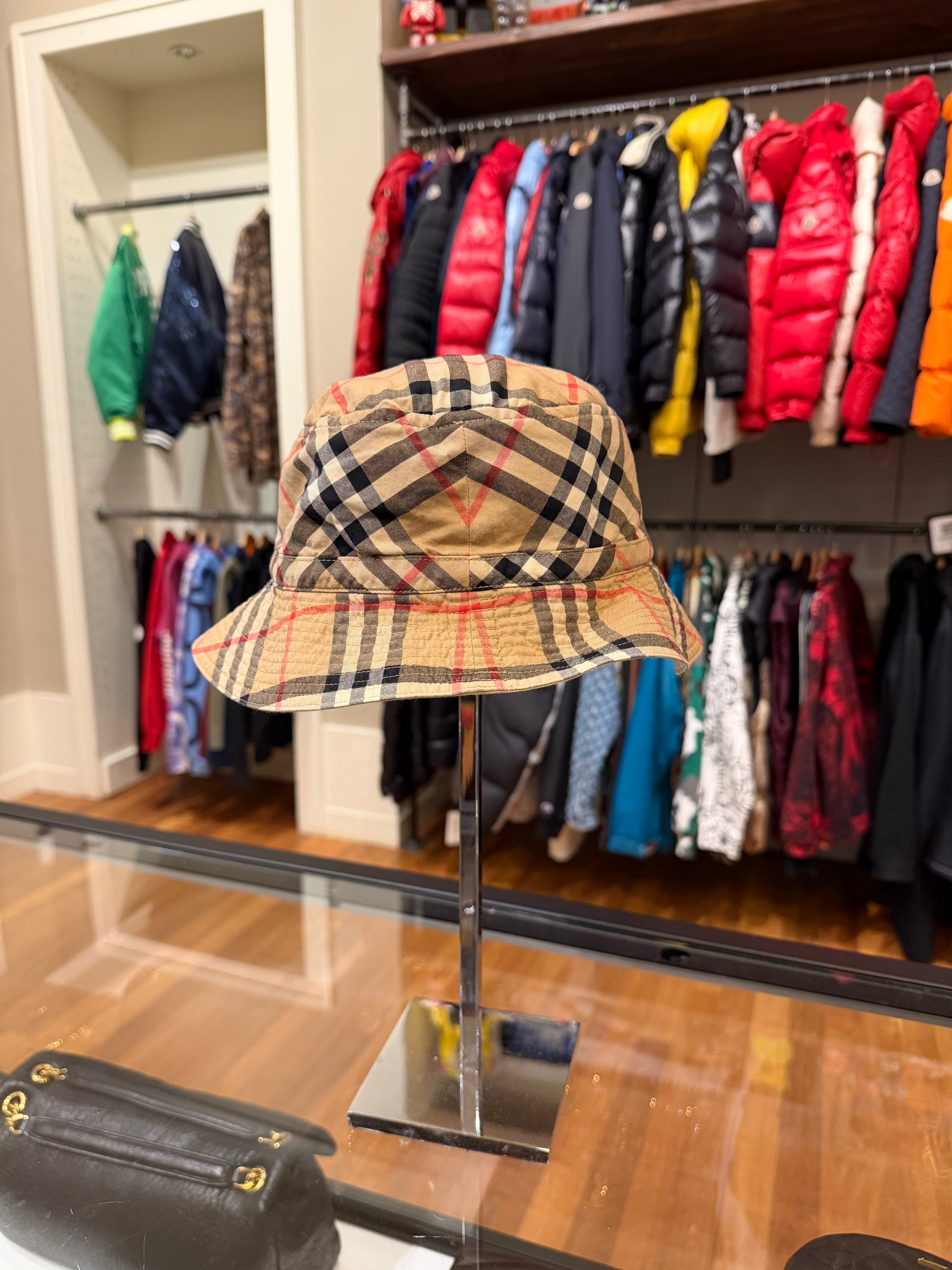 Burberry Check Bucket Hat (Kids)