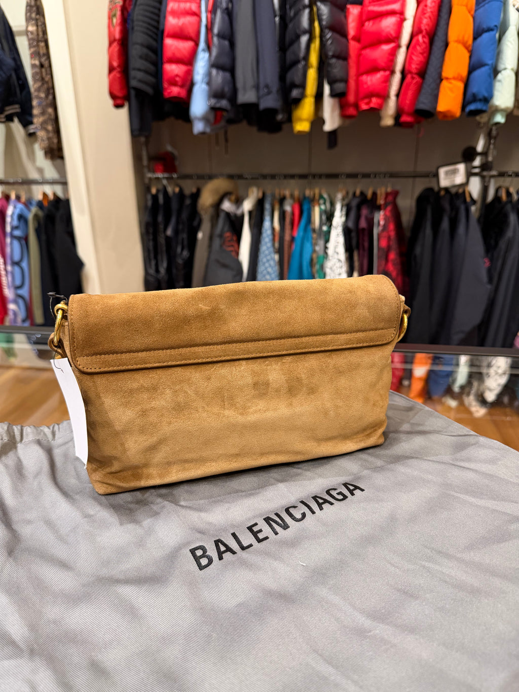 Balenciaga Le City Clutch with Chain