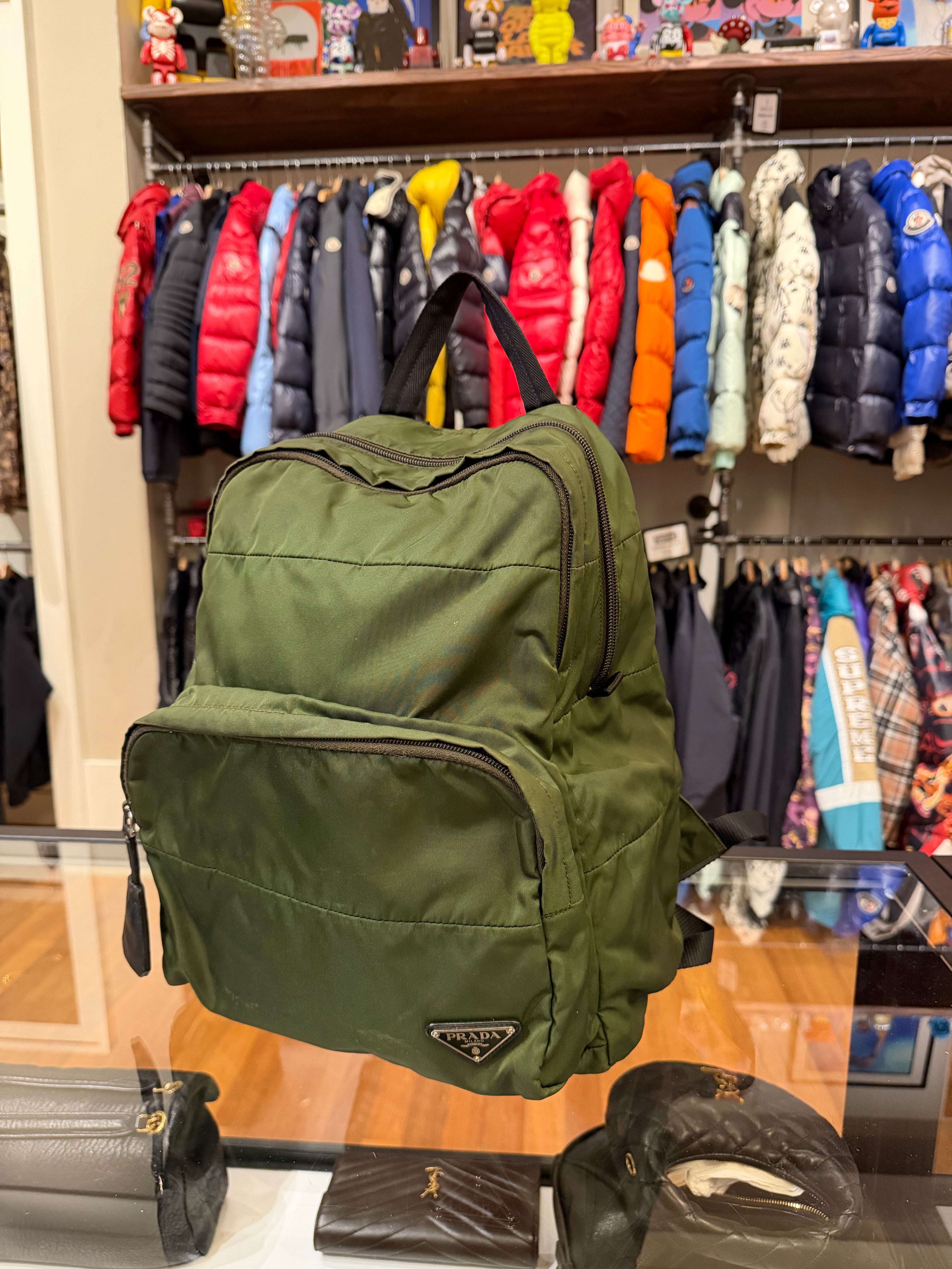 Prada Tessuto Nylon Backpack