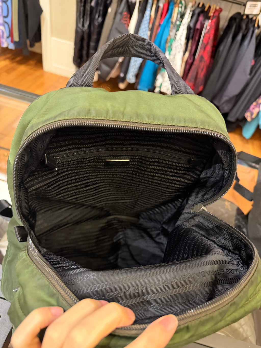 Prada Tessuto Nylon Backpack