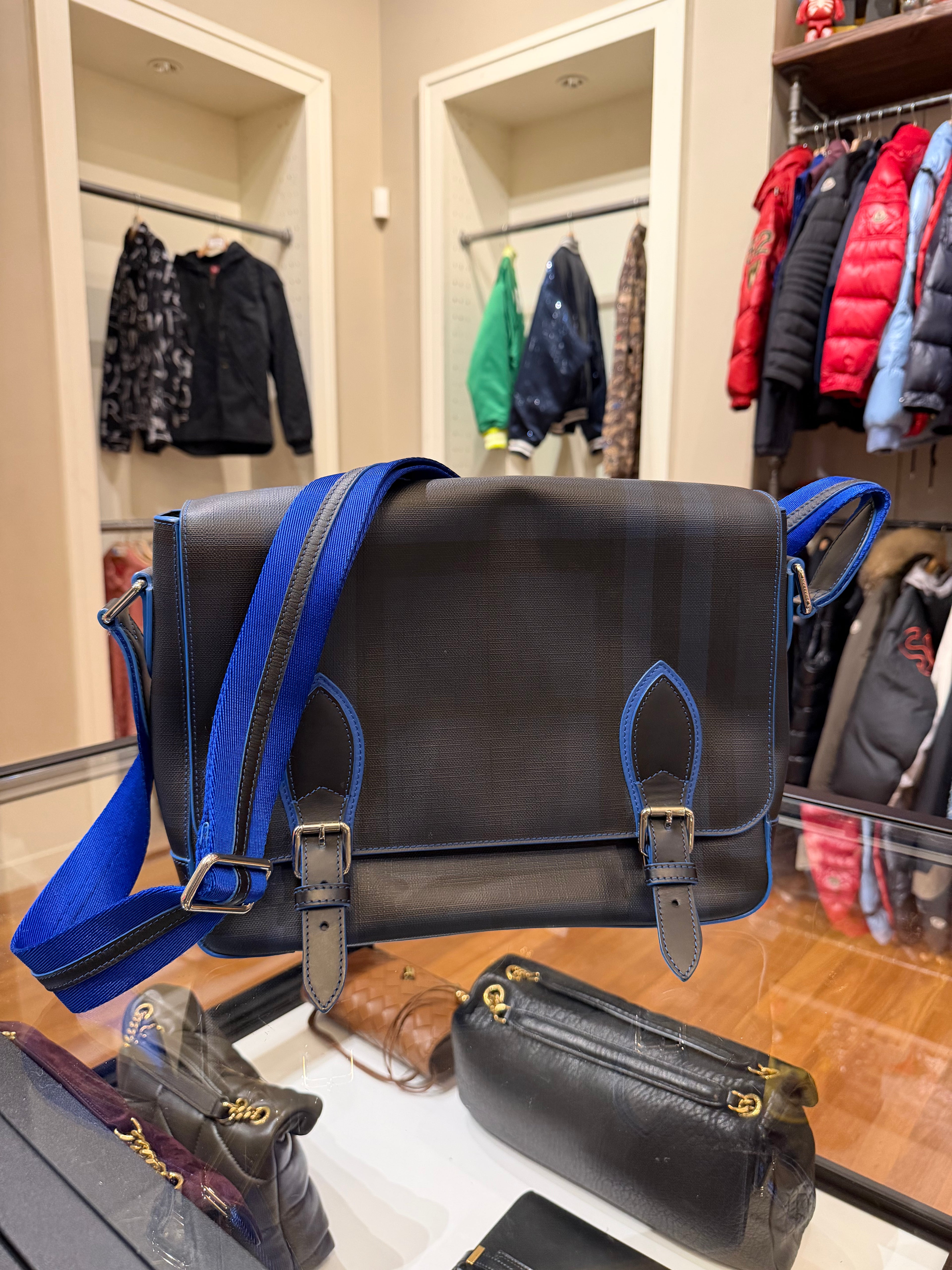 Burberry London Check Messenger Bag