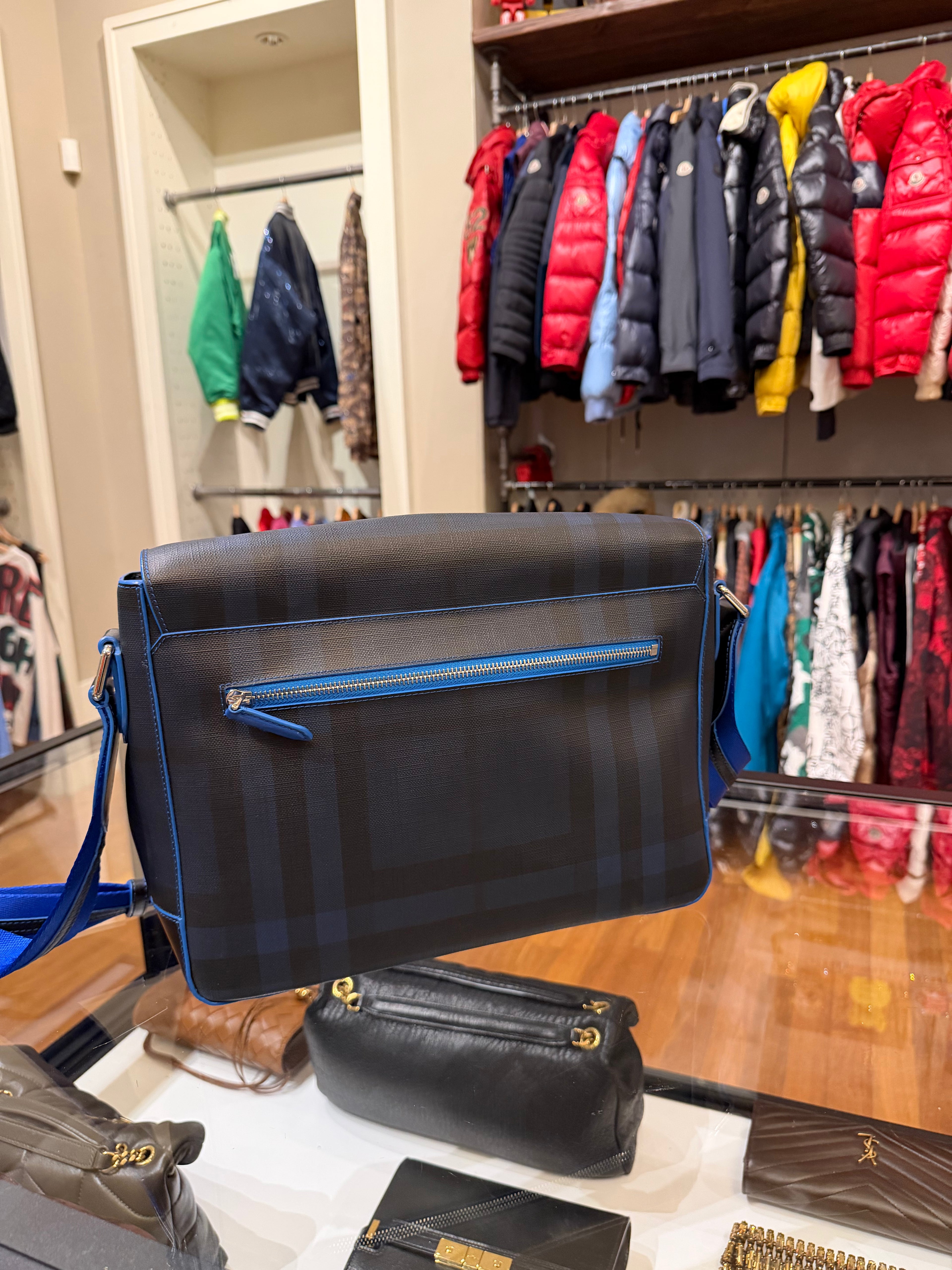 Burberry London Check Messenger Bag