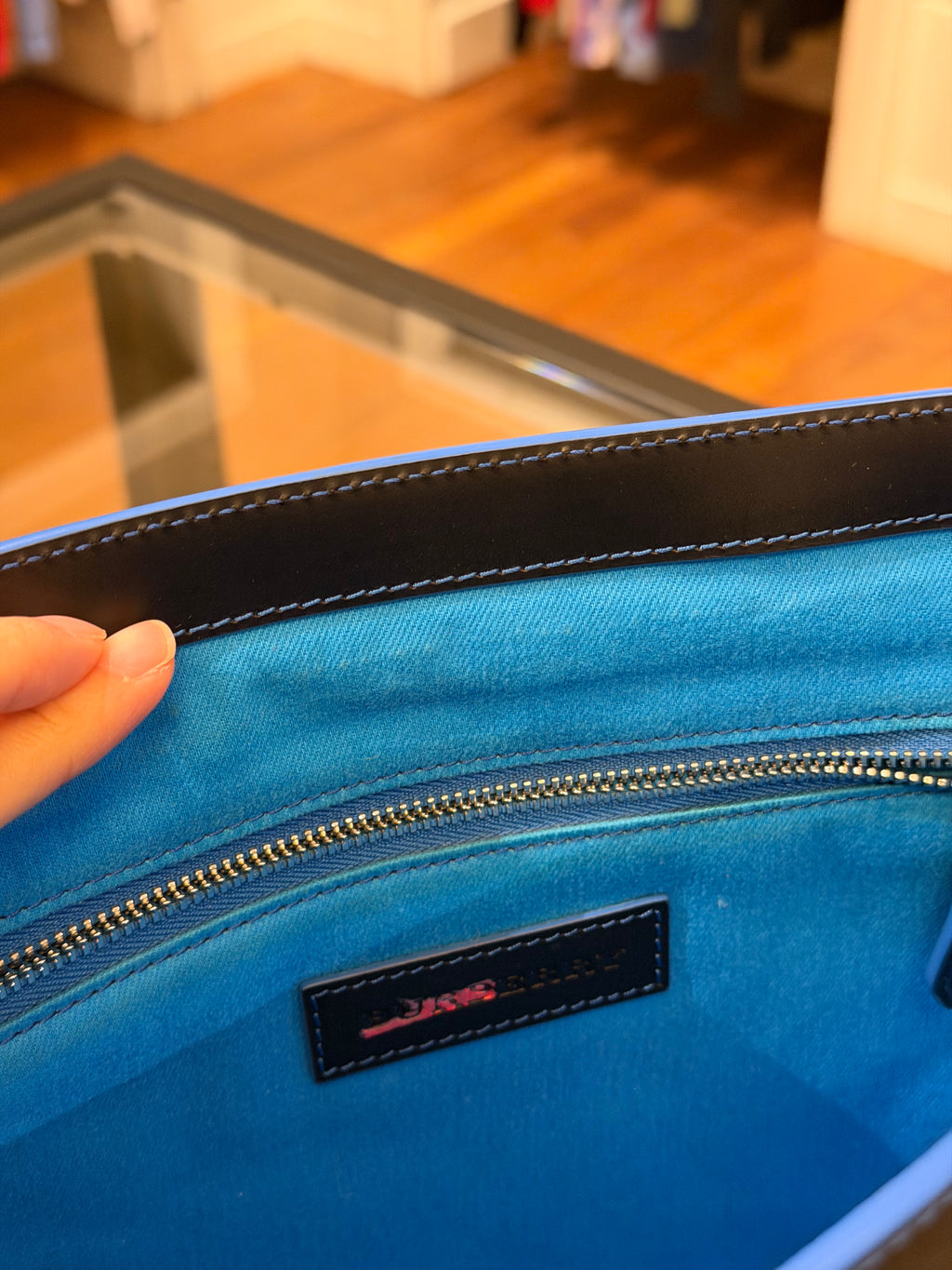 Burberry London Check Messenger Bag