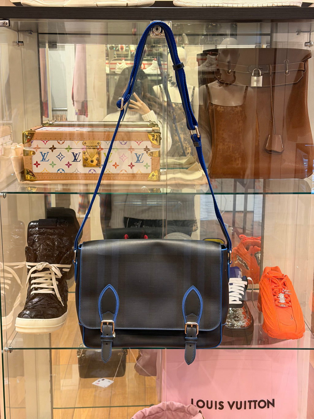 Burberry London Check Messenger Bag
