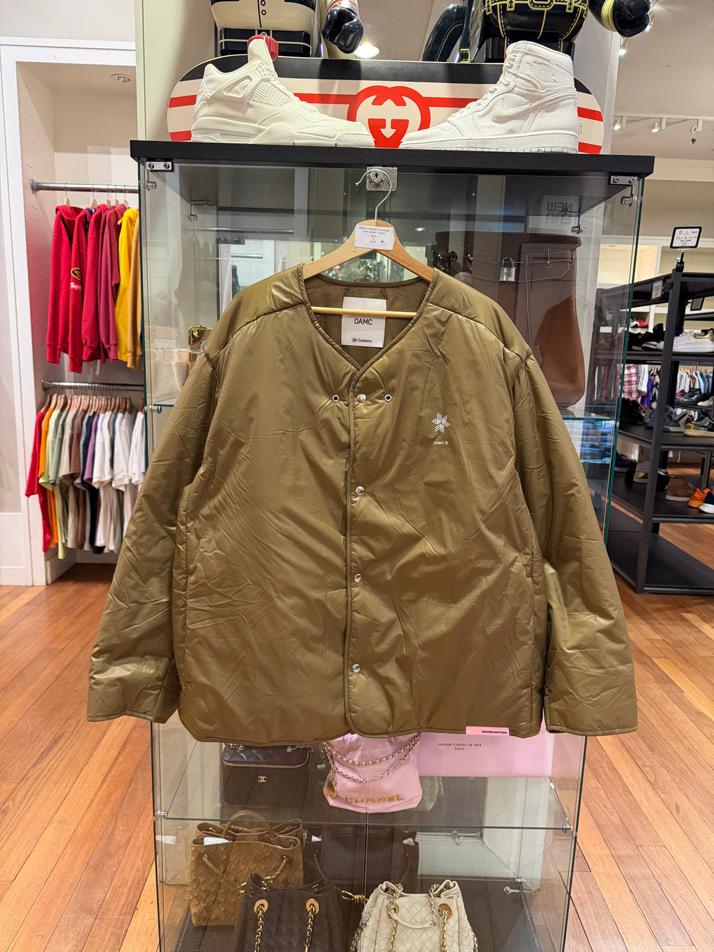 OAMC × Goldwin Insulated Liner Jacket - Camel