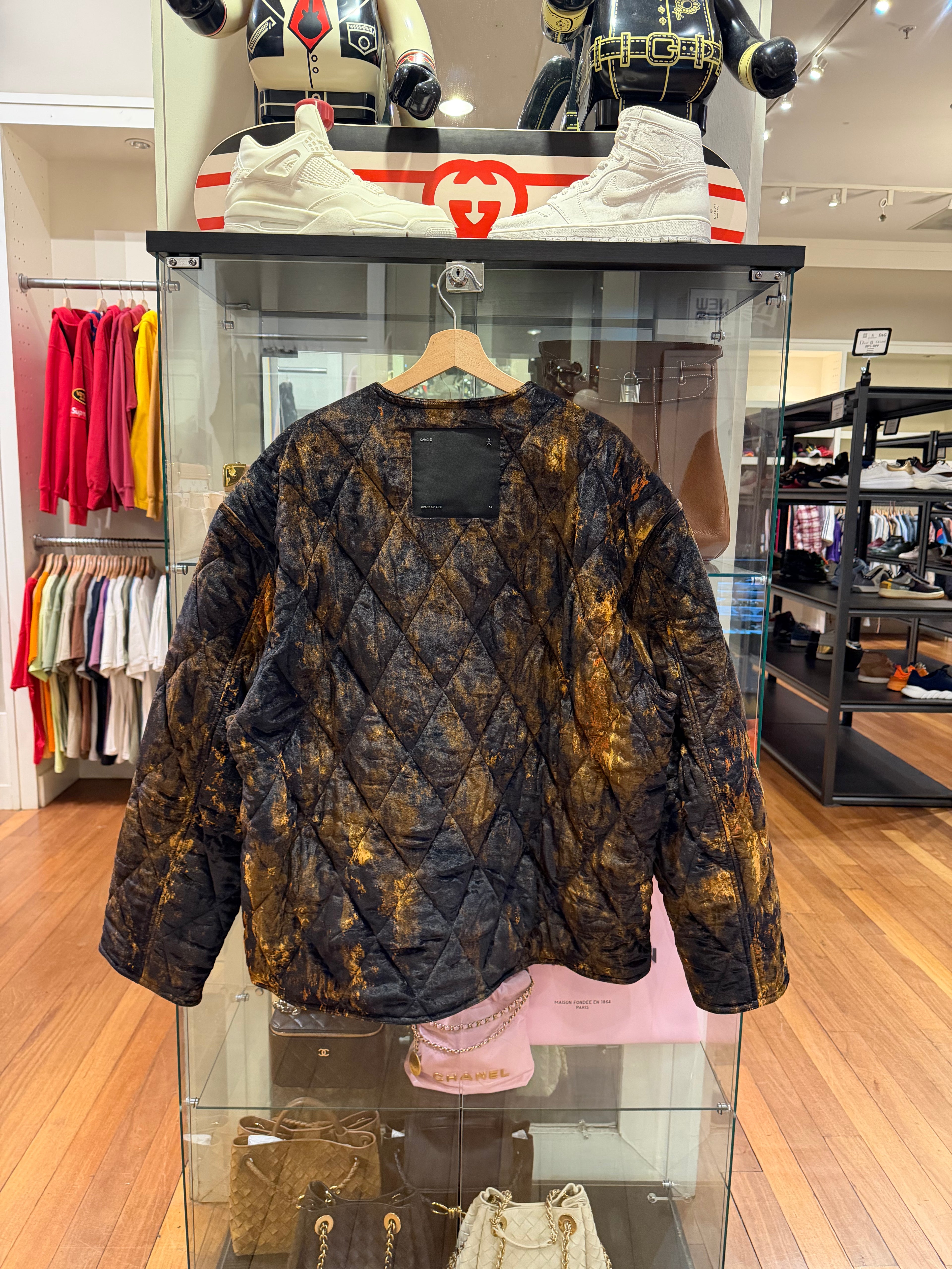 OAMC Brown Graphic Jacket