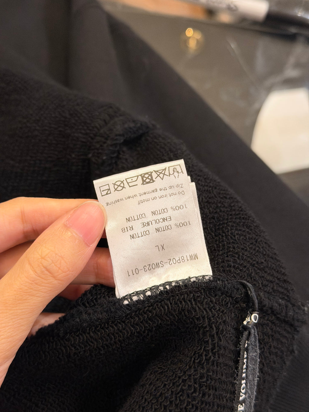 Mastermind World WM Logo Oversized Hoodie - Black
