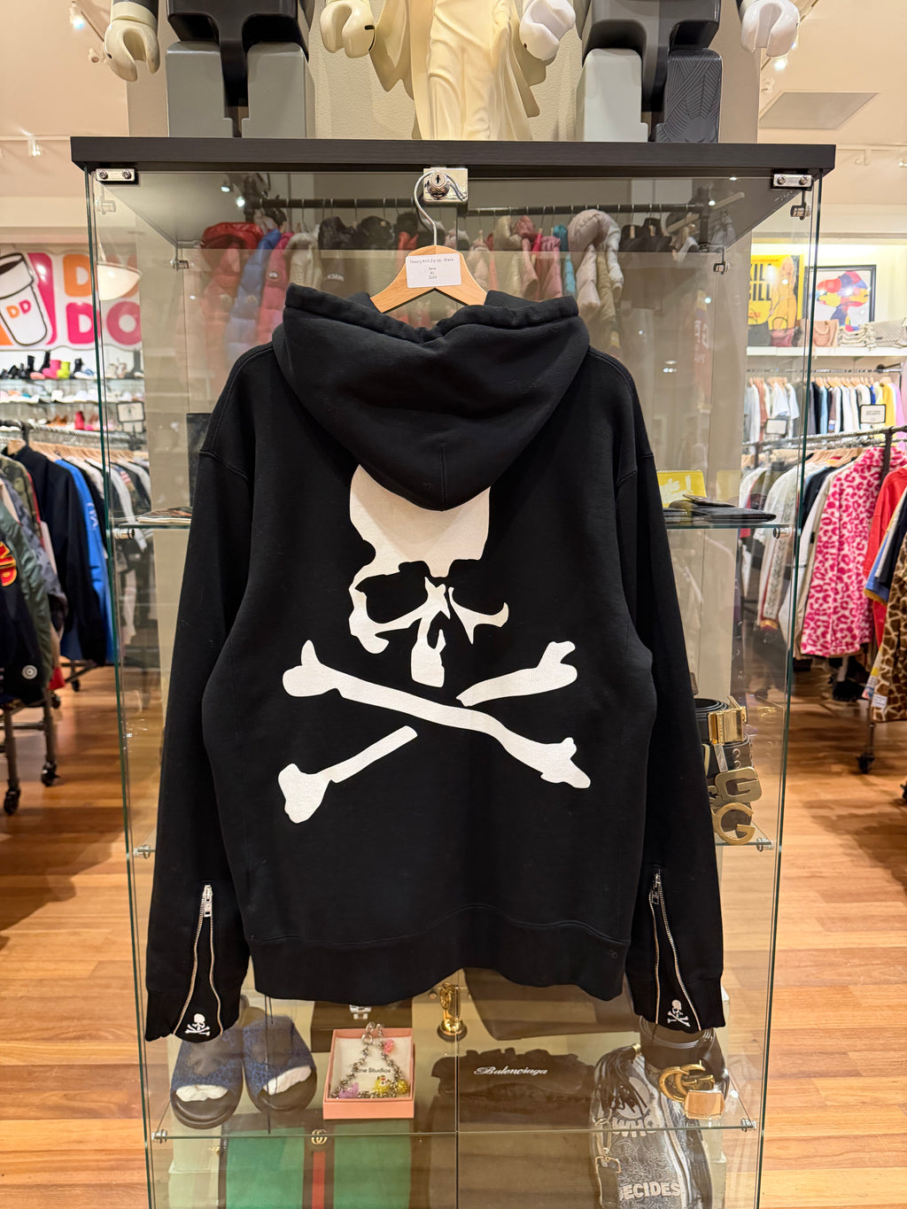 Mastermind World WM Logo Oversized Hoodie - Black