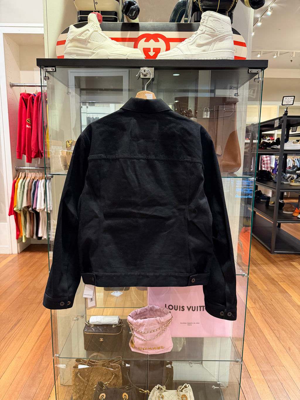 Rick Owens DRKSHDW Denim Trucker Jacket - Black