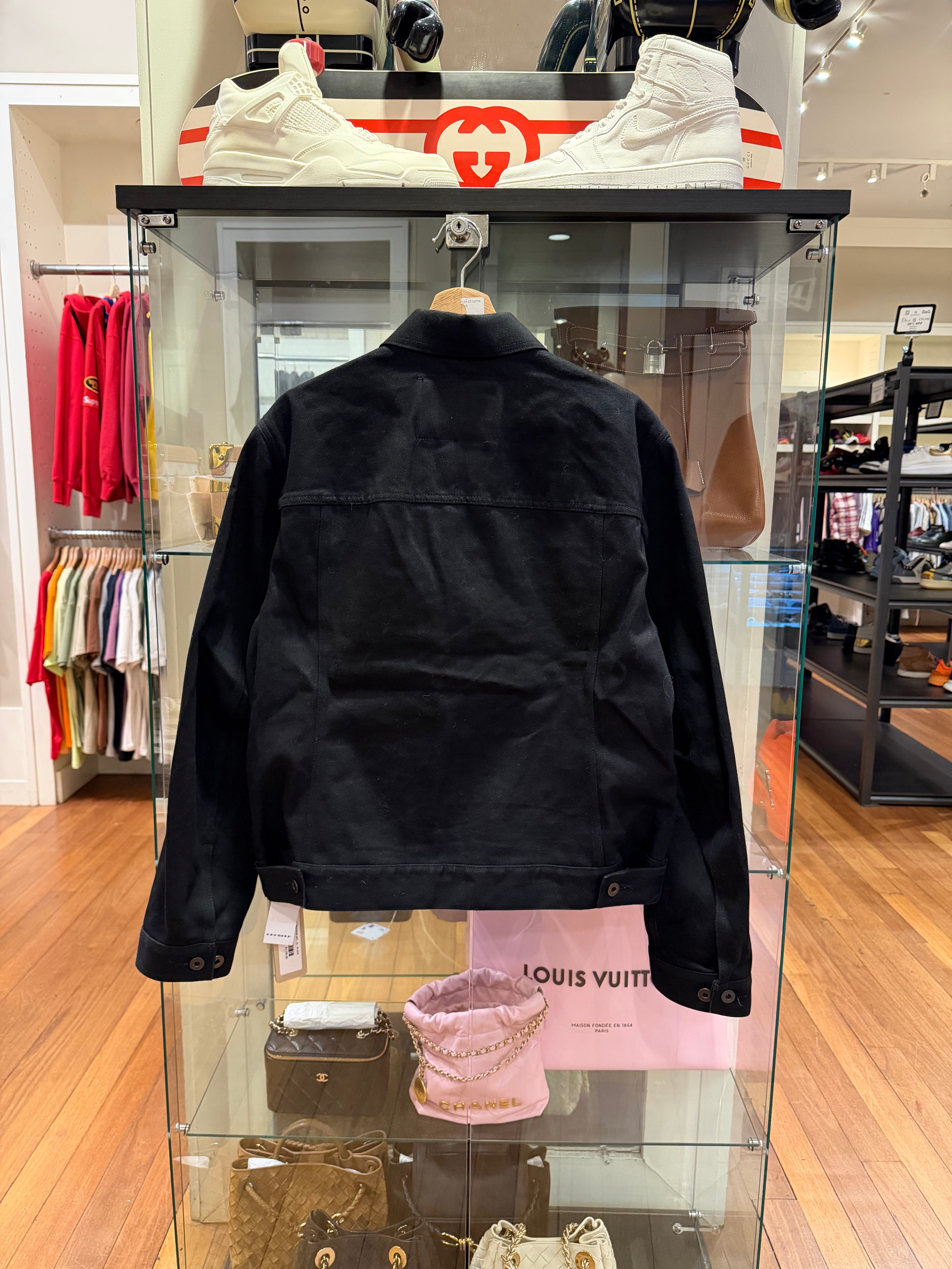 Rick Owens DRKSHDW Denim Trucker Jacket - Black