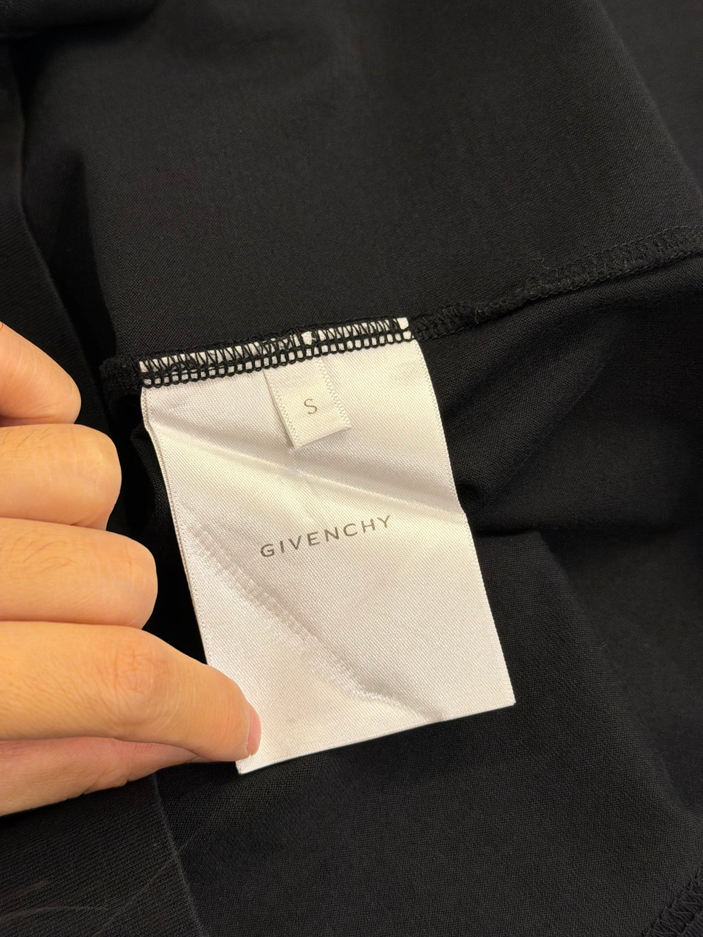 Givenchy Lightning Boxy Fit Tee - Black