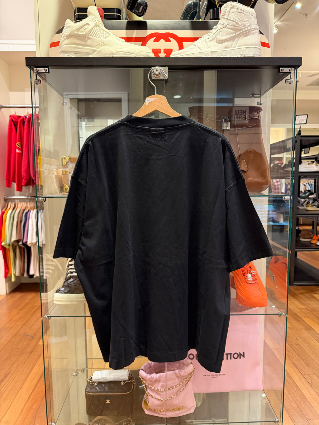 Vetements 'Fuck Regular' Tee- Black