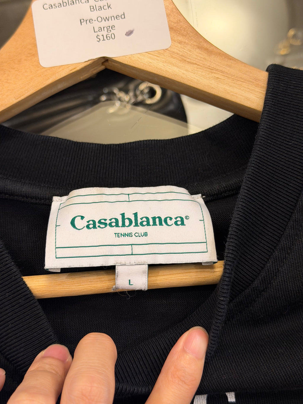 Casablanca 'Casa Way' Tee -Black