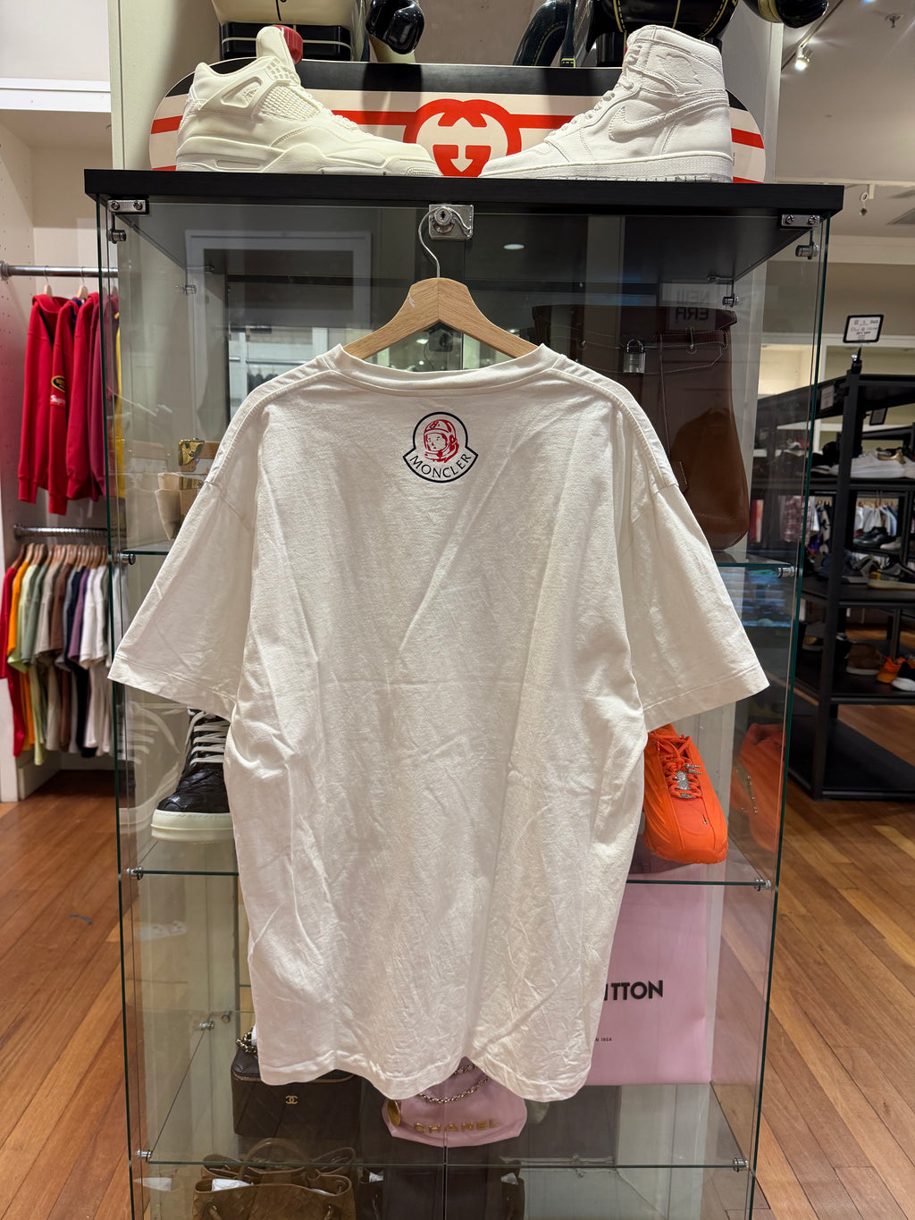 Moncler x Billionaire Boys Club Logo Tee - White