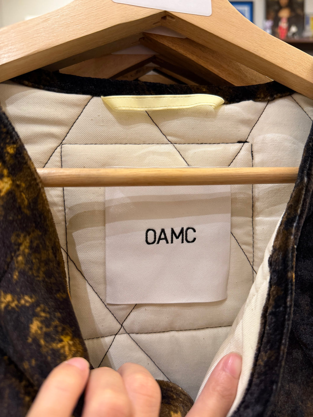 OAMC Brown Graphic Jacket
