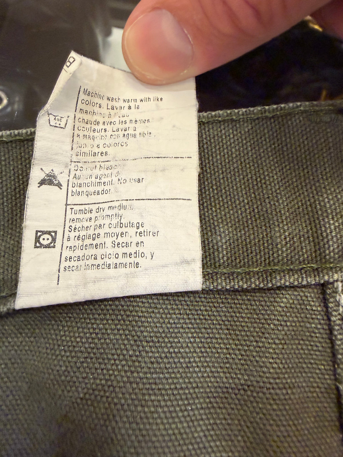 Carhartt B25 Carpenter Shorts - Moss
