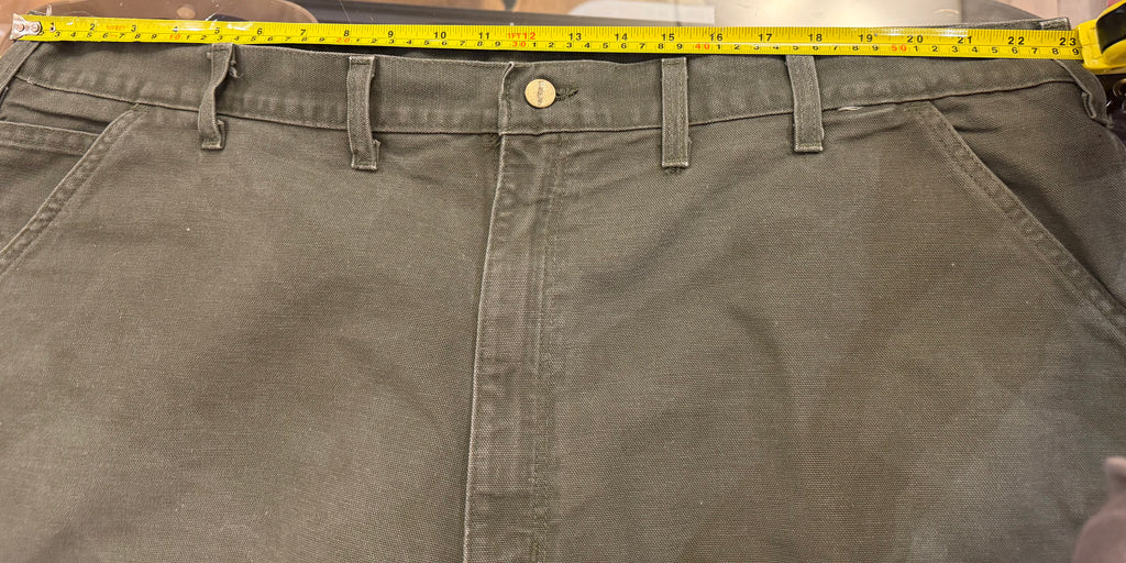 Carhartt B25 Carpenter Shorts - Moss