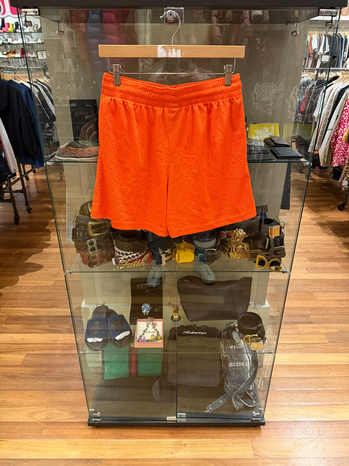 Eric Emanuel x New Era Houston Astros Cooperstown Collection Mesh Shorts