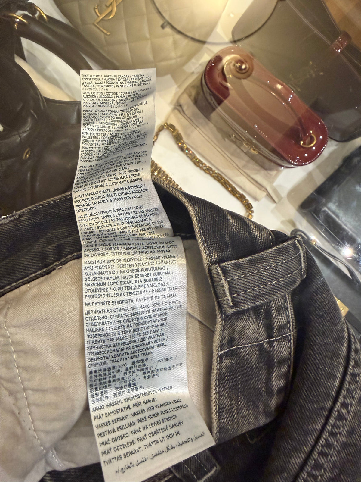 Maison Margiela Painted Carpenter Jeans - Grey