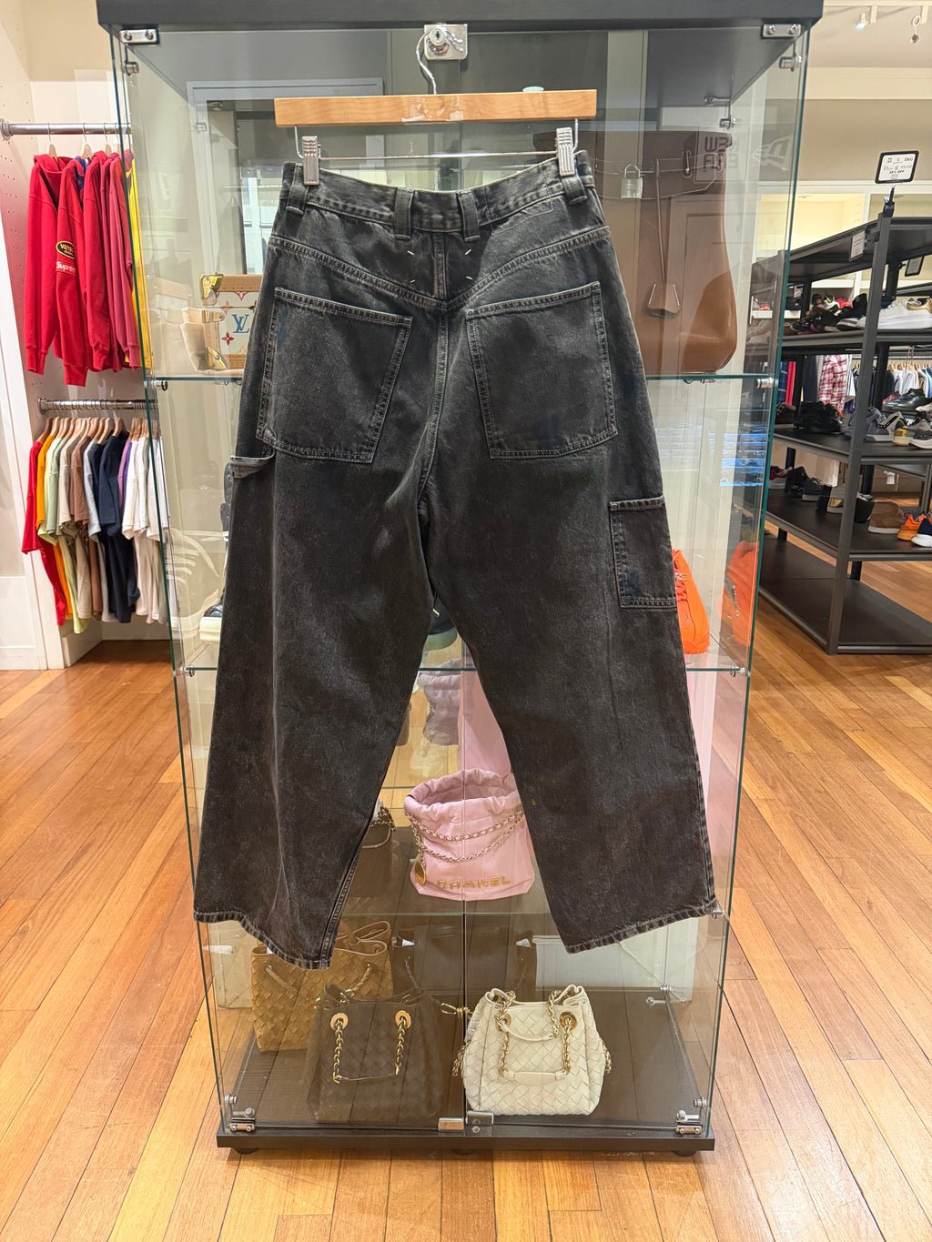 Maison Margiela Painted Carpenter Jeans - Grey