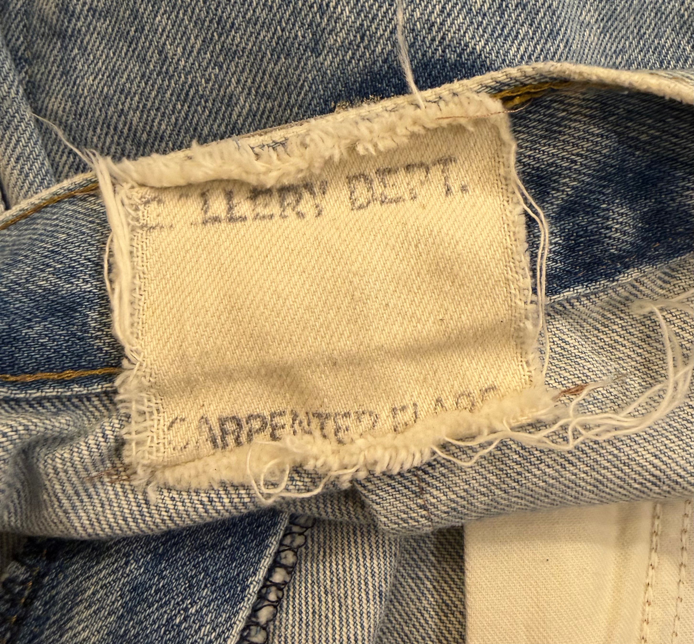 Gallery Dept. LA Flare Panelled Paint-Splattered Carpenter Jeans