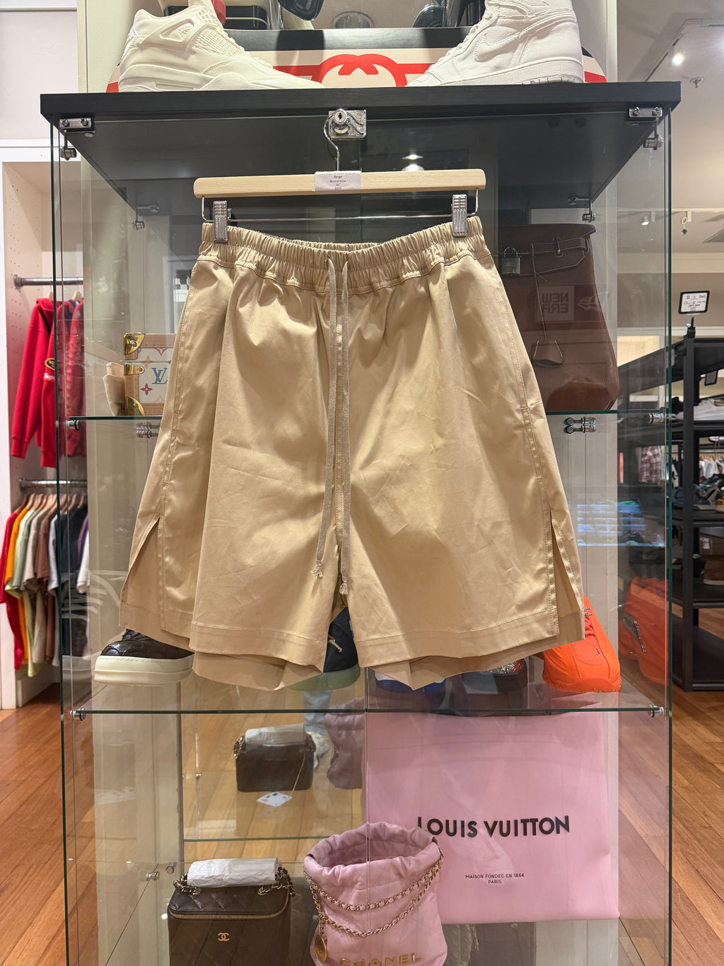 Rick Owens Boxer Shorts - Beige