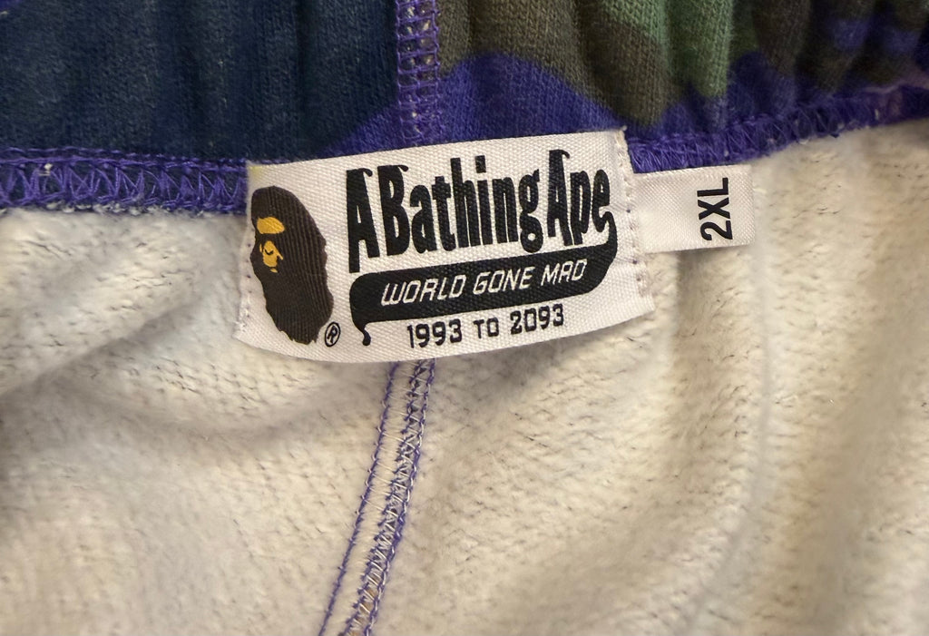 Bape x Heron Preston Mix 1st Camo Shark Relaxed Sweatpants