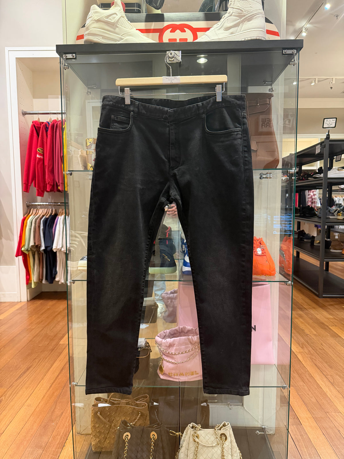 Maison Margiela Straight Stim Denim Jeans - Black