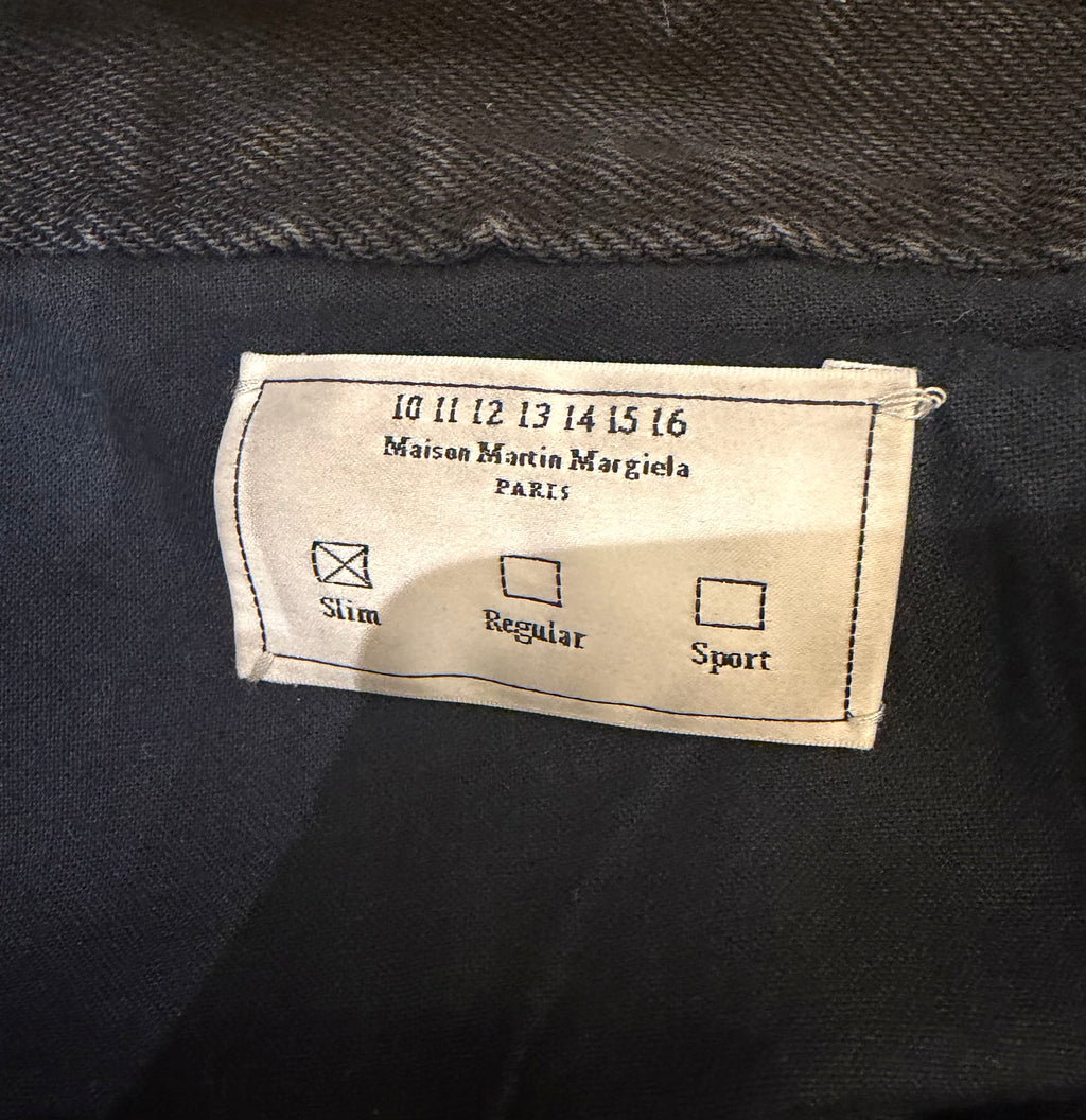 Maison Margiela Straight Stim Denim Jeans - Black