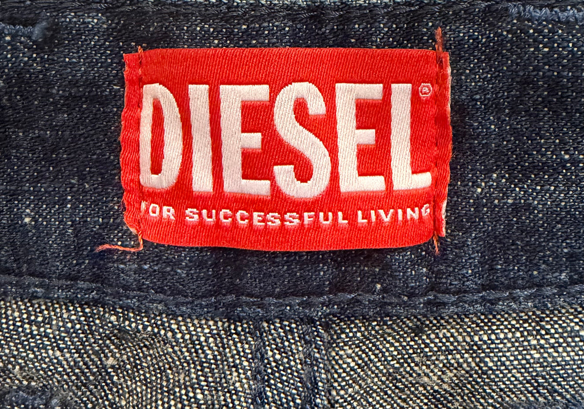 Diesel Faded Denim Carpenter Pants