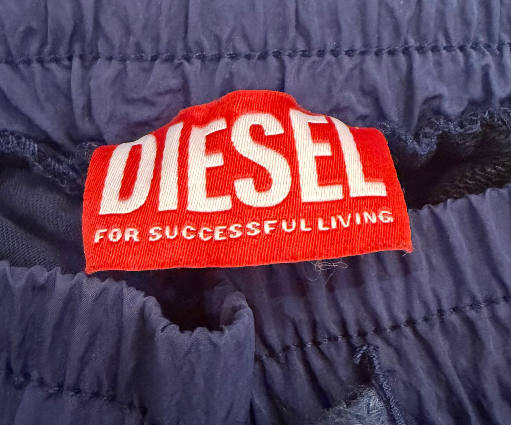 Diesel Nylon Track Pants - Navy