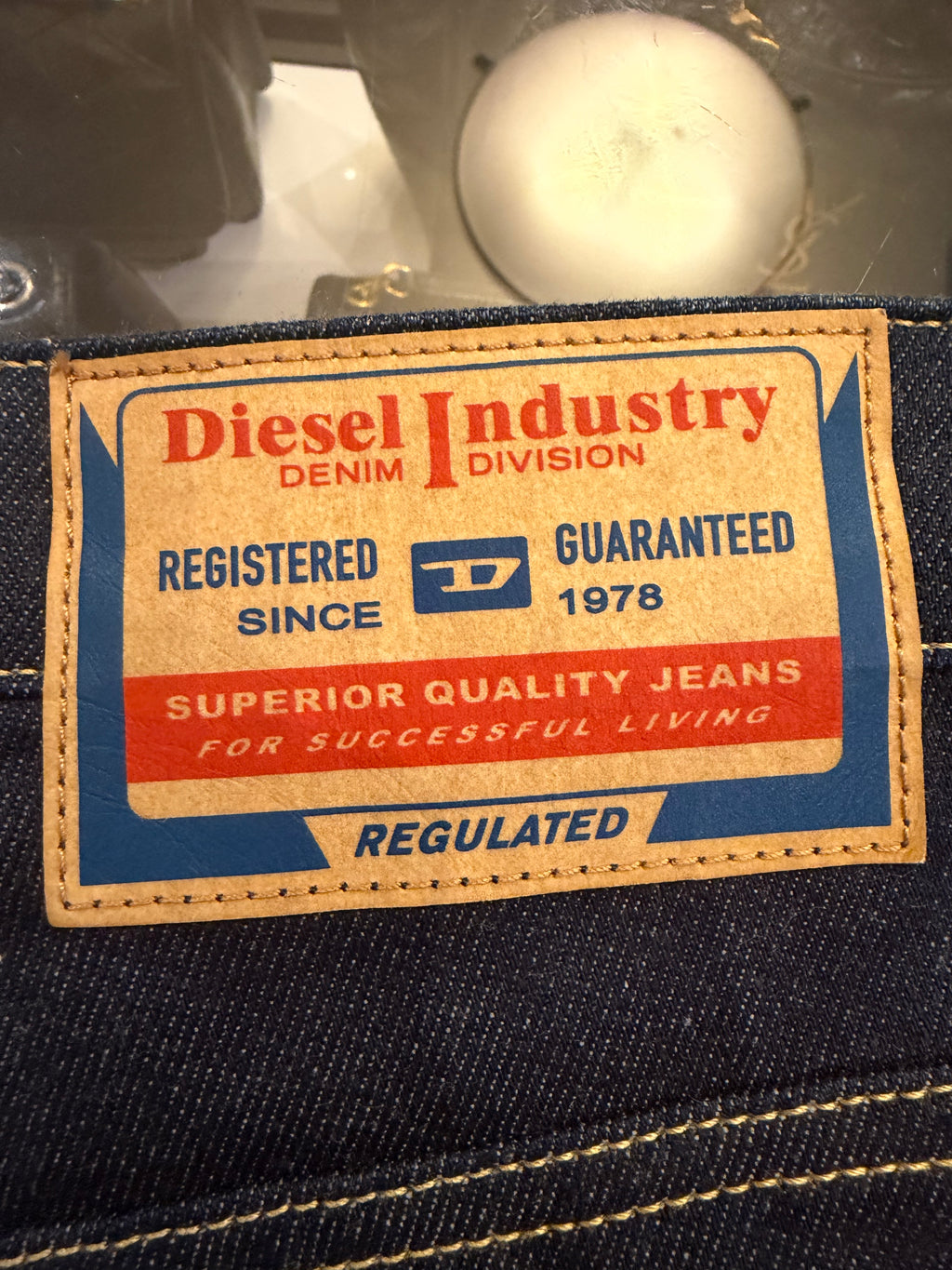 Diesel Baggy Denim Jeans - Indigo