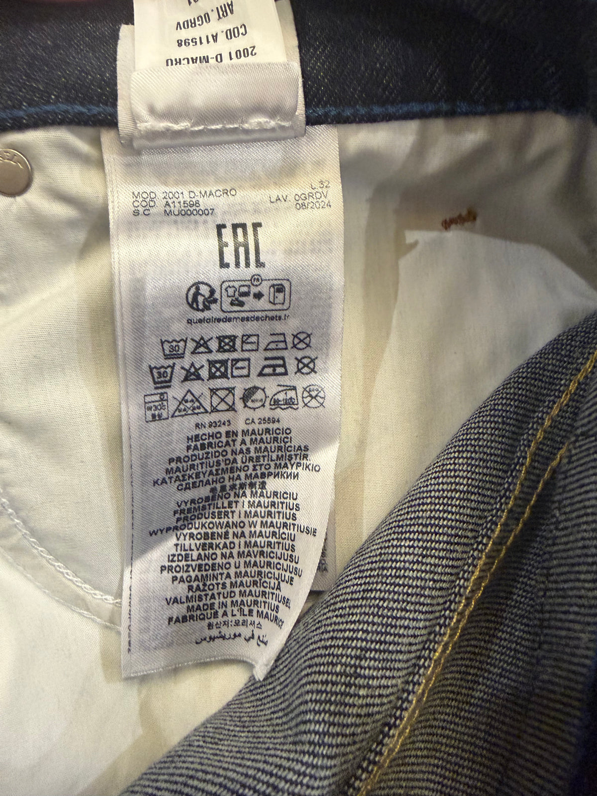 Diesel Baggy Denim Jeans - Indigo