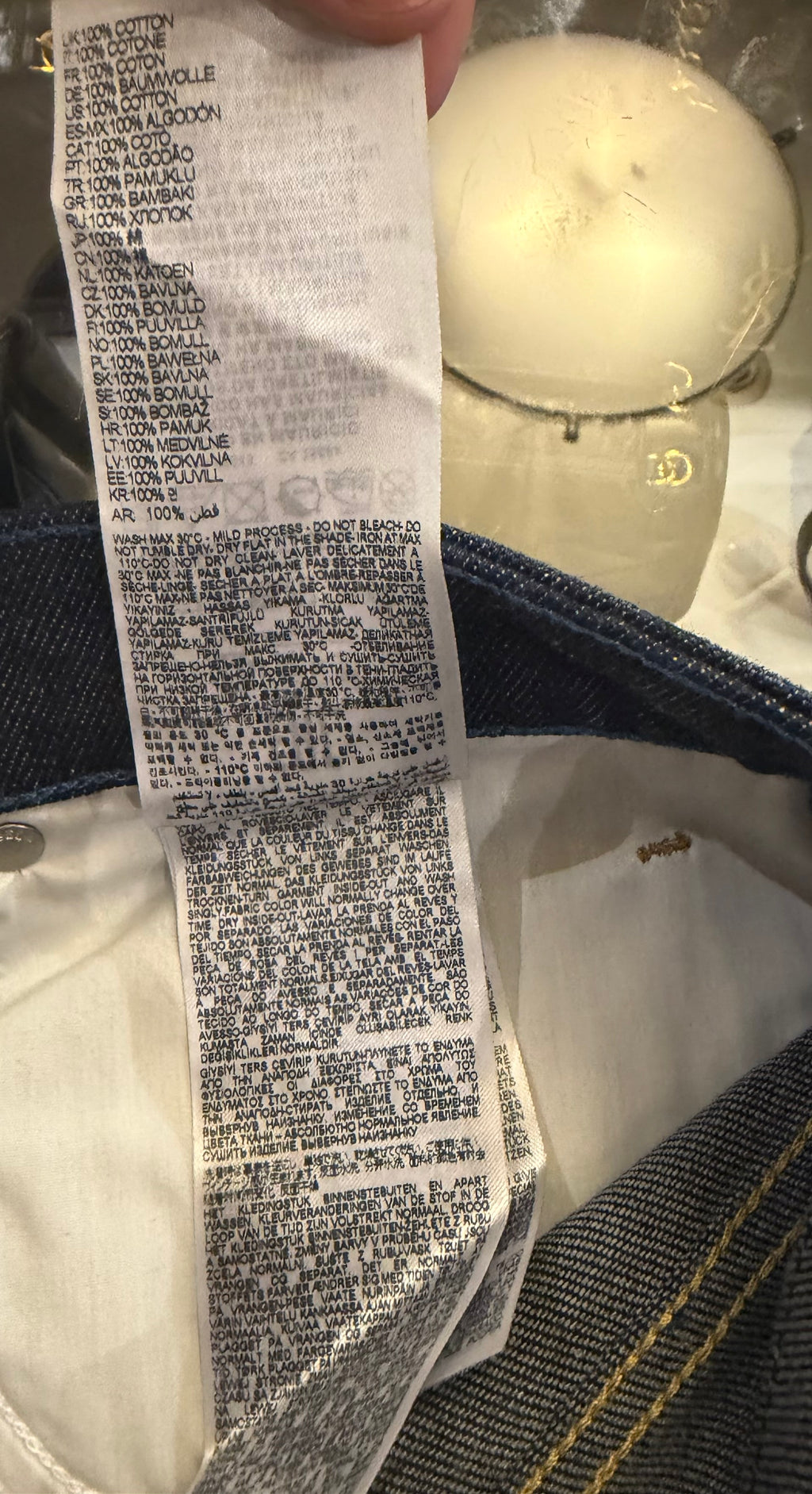 Diesel Baggy Denim Jeans - Indigo