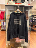 Nahmias 'No Gym Allowed in Drugs' Hoodie - Washed Black