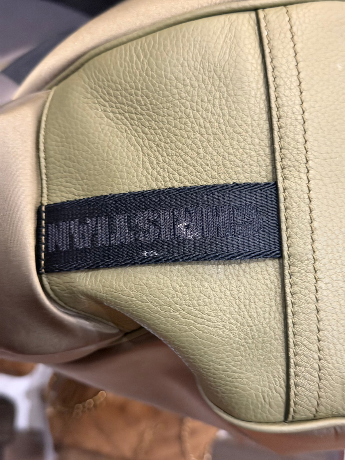 Dior x Sacai Saddle Soft Bag - Green/Black Hardware