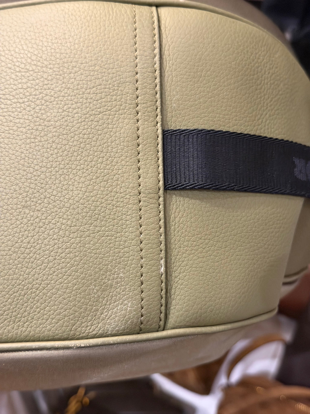 Dior x Sacai Saddle Soft Bag - Green/Black Hardware