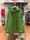 Cout De Liberte Studded Sherpa Fleece - Green