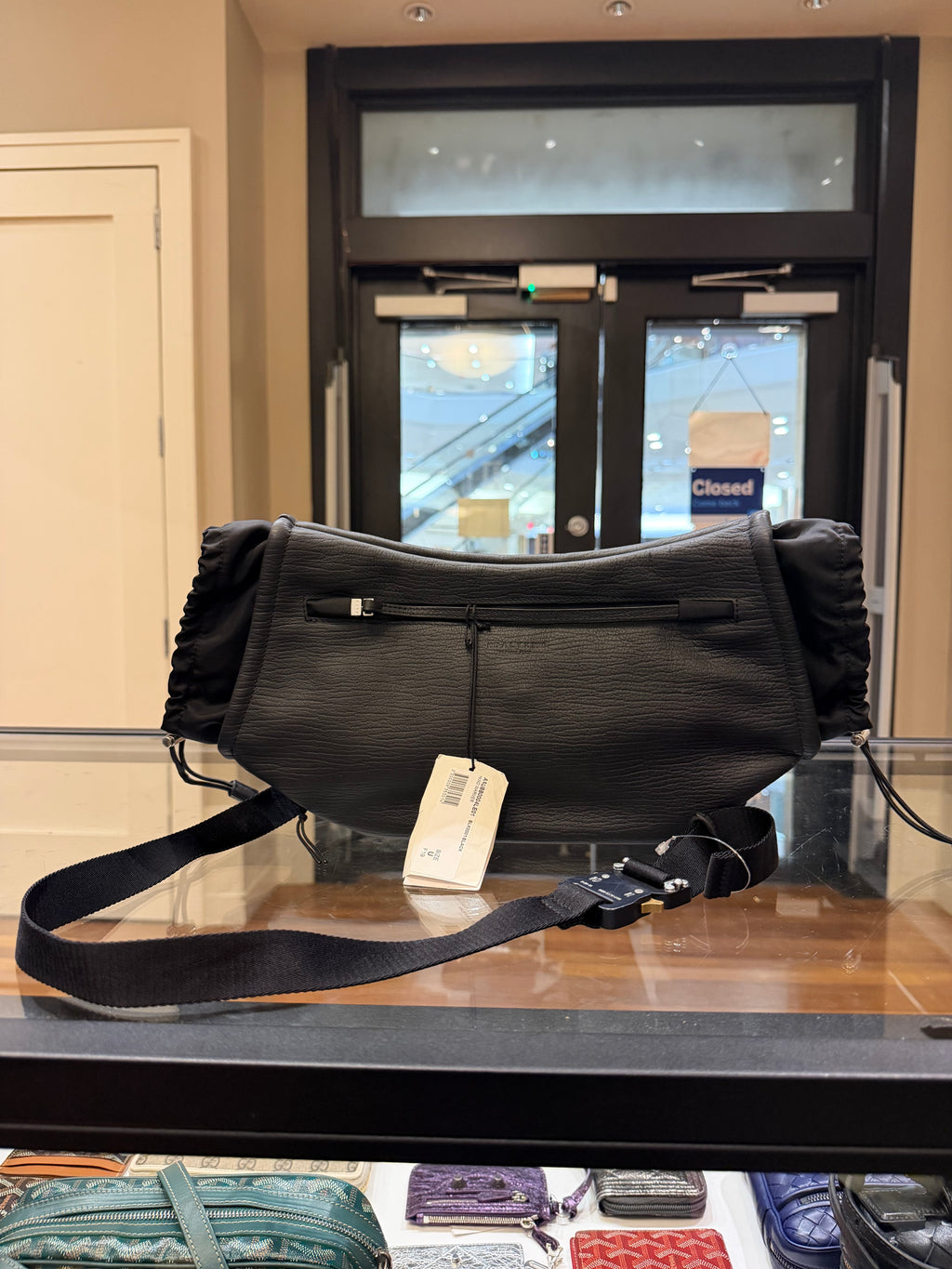 1017 Alyx 9SM Leather Crossbody Handwarmer