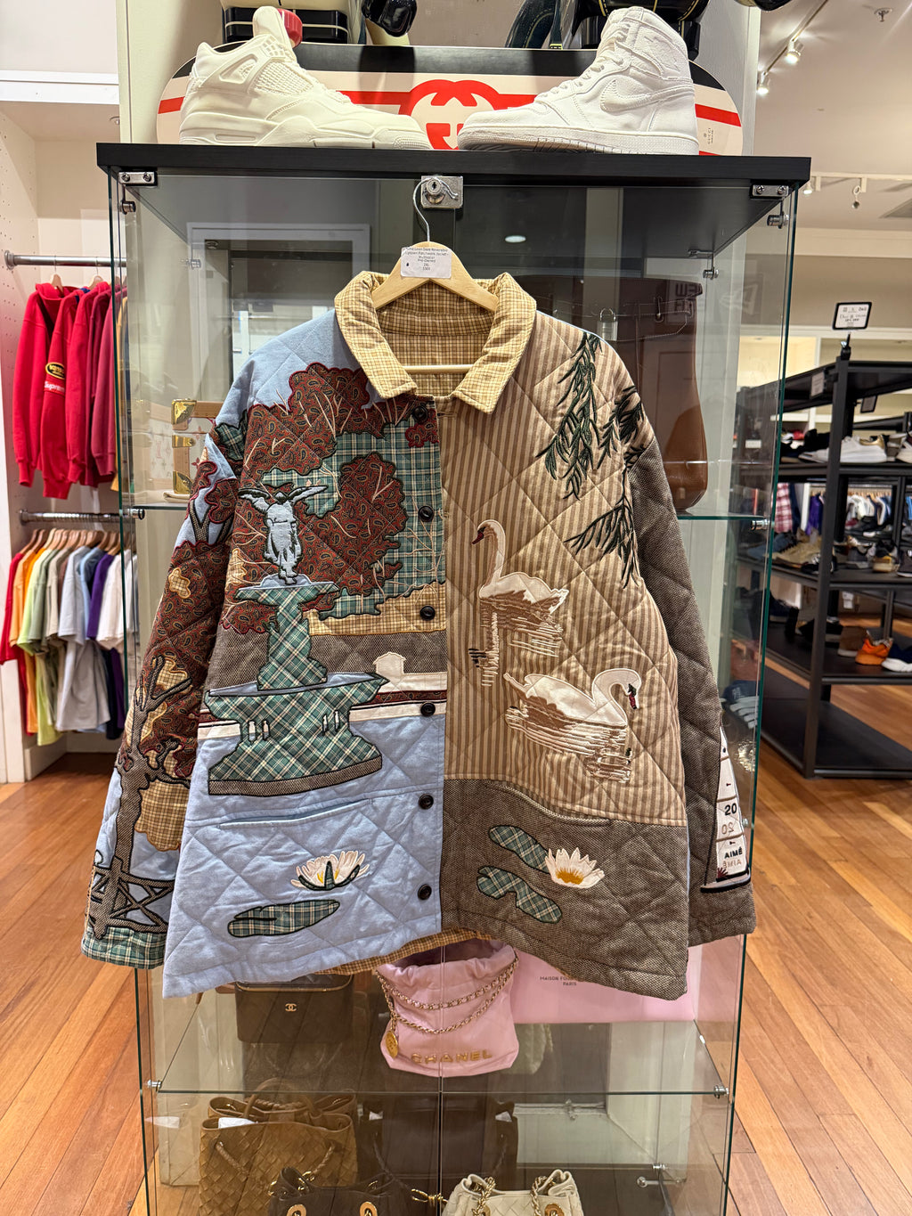 Aime Leon Dore ReversibleUptown Patchwork Jacket -Multicolor