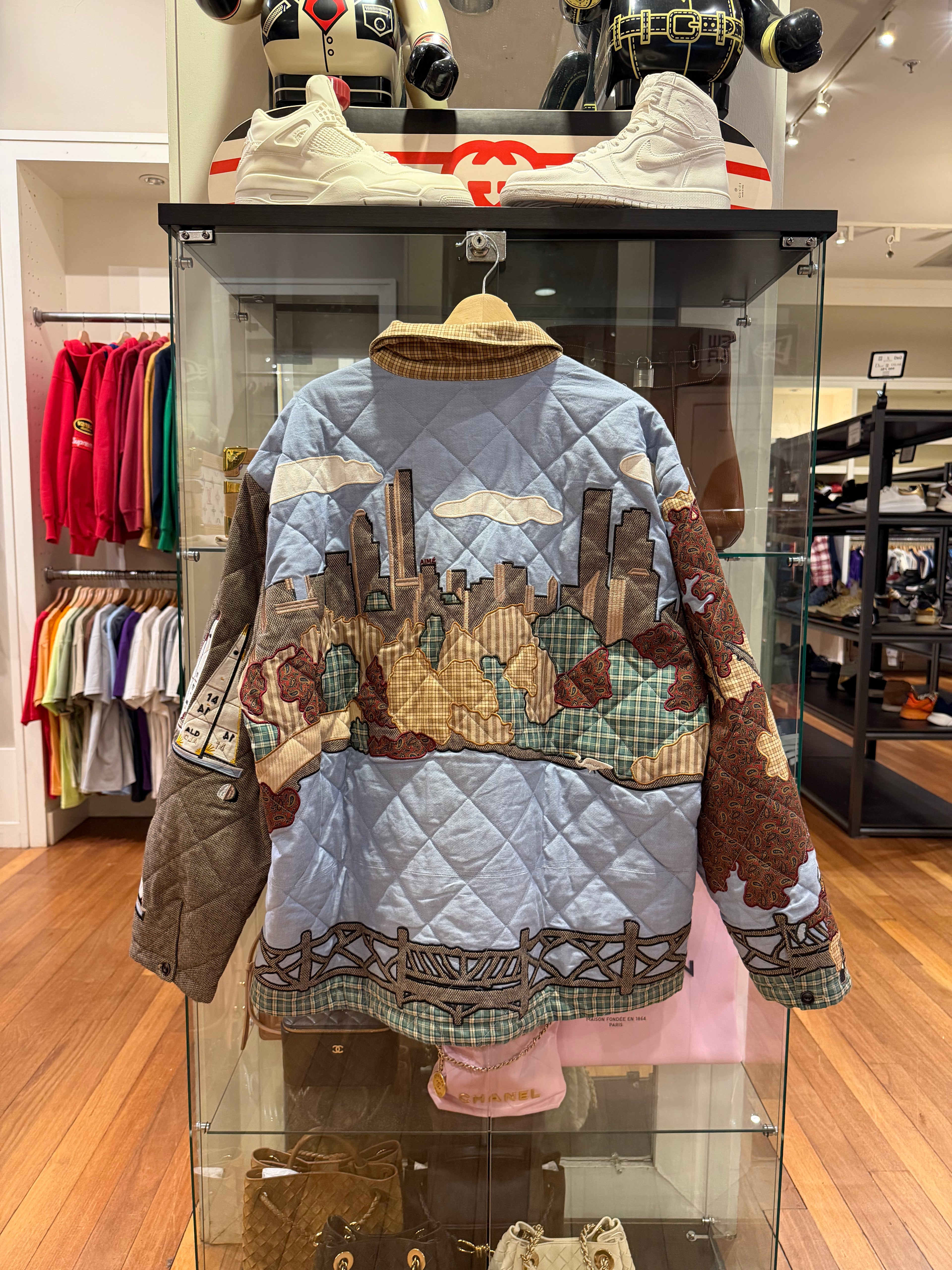 Aime Leon Dore ReversibleUptown Patchwork Jacket -Multicolor
