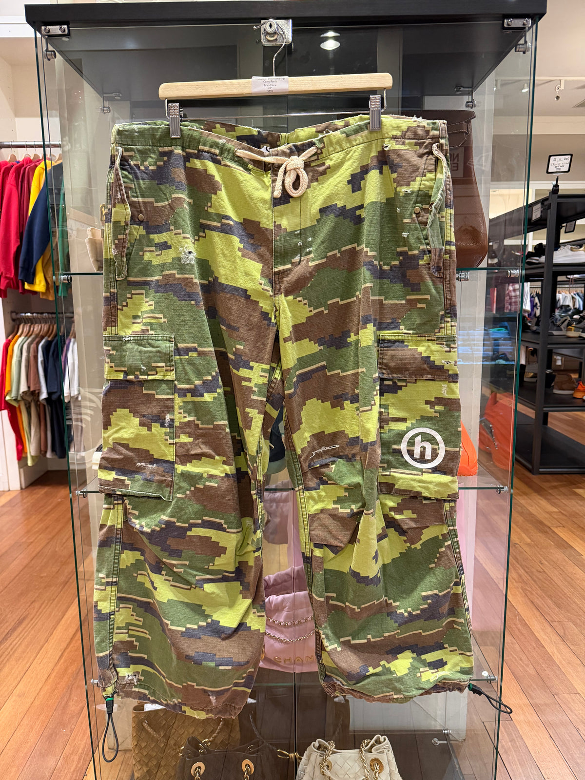 Hidden NY Distressed Digi Camo Pants