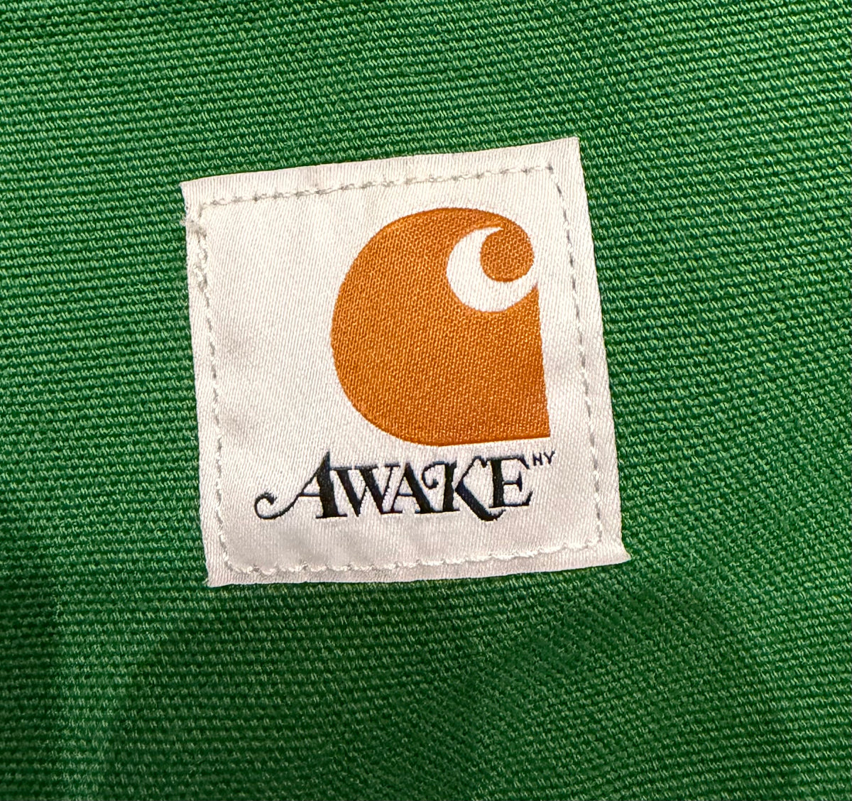 Carharrt WIP × Awake NY Double Knee Carpenter Pants - Green