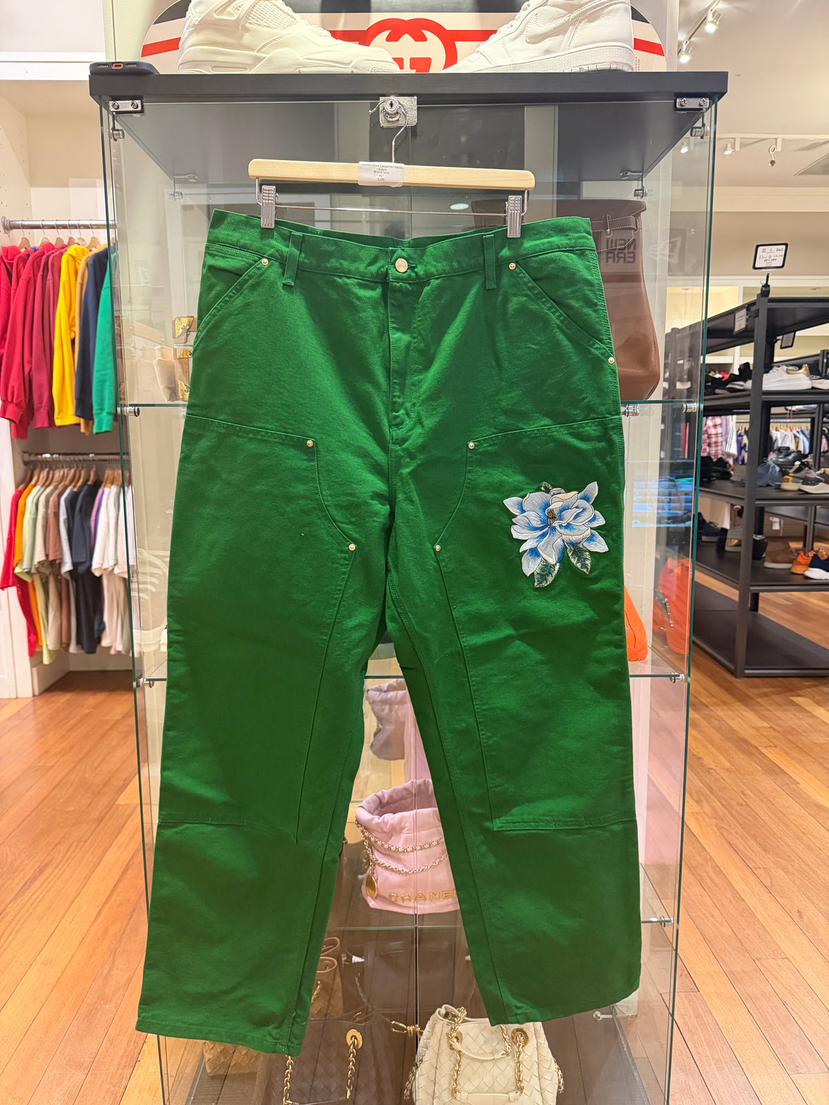 Carharrt WIP × Awake NY Double Knee Carpenter Pants - Green