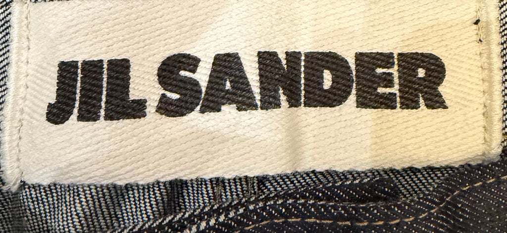 Jill Sander Raw Denim Jeans - Dark Wash