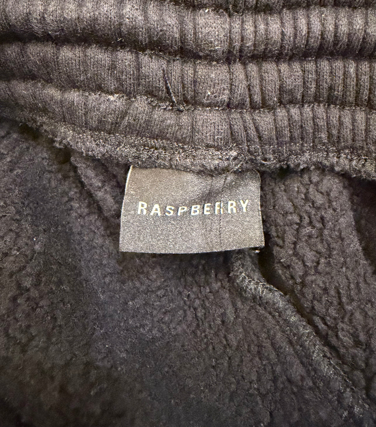 Raspberry Hills Puff Print Sweatpants - Black