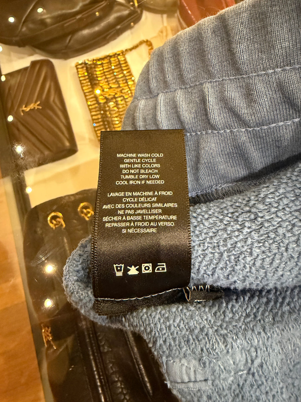 Nahmias Cargo Sweatpants - Blue